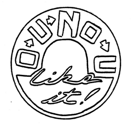 O U NO U LIKE IT! logo