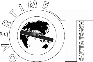 O V E R T I M E OT OUTTA TOWN logo