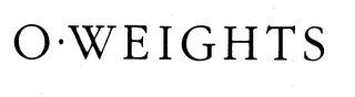 O-WEIGHTS logo
