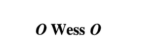 O WESS O logo