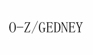 O-Z /GEDNEY logo