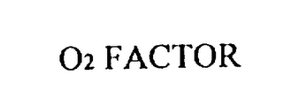 O2 FACTOR logo