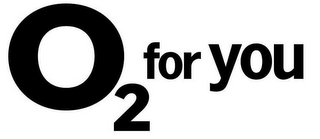 O2 FOR YOU logo