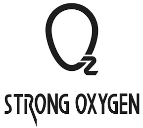 O2 STRONG OXYGEN logo