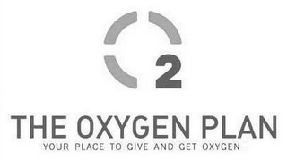 O2 THE OXYGEN PLAN YOUR PLACE TO GIVE AND GET OXYGEN logo