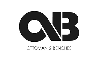 O2B OTTOMAN 2 BENCHES logo