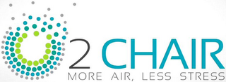 O2CHAIR MORE AIR, LESS STRESS logo
