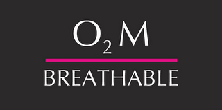 O2M BREATHABLE logo