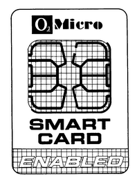 O2MICRO SMART CARD ENABLED logo