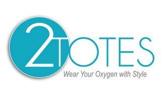 O2TOTES WEAR YOUR OXYGEN WITH STYLE logo