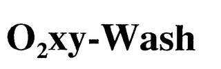 O2XY-WASH logo