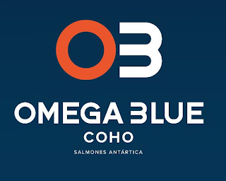 O3 OMEGA BLUE COHO SALMONES ANTÁRTICA logo