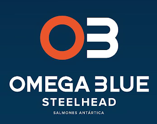 O3 OMEGA BLUE STEELHEAD SALMONES ANTÁRTICA logo