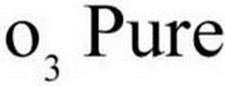 O3 PURE logo