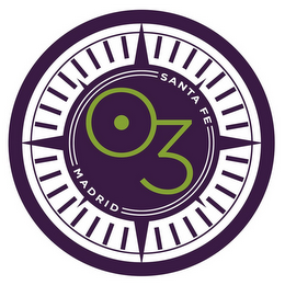 O3 SANTA FE MADRID logo