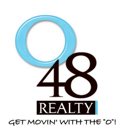 O48 REALTY GET MOVIN' WITH THE "O"! logo
