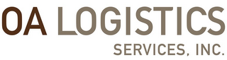OA LOGISTICS SERVICES INC logo