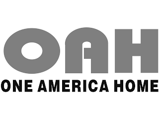 OAH ONE AMERICA HOME logo