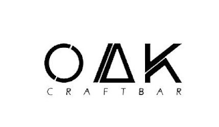 OAK  C R A F T B A R logo