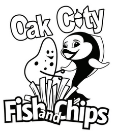 OAK CITY FISH AND CHIPS logo