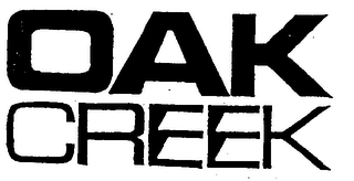 OAK CREEK logo