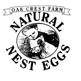 OAK CREST FARM NATURAL NEST EGGS logo
