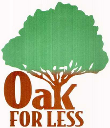OAK FOR LESS logo