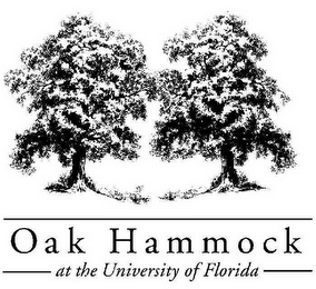 OAK HAMMOCK AT THE UNIVERSITY OF FLORIDA logo