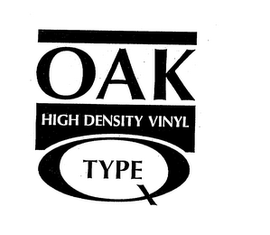 OAK HIGH DENSITY VINYL TYPE Q logo