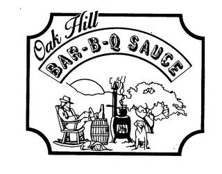 OAK HILL BAR-B-Q SAUCE logo