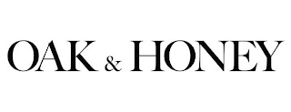 OAK & HONEY logo
