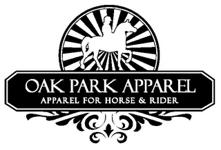 OAK PARK APPAREL APPAREL FOR HORSE & RIDER logo