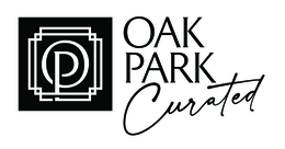 OAK PARK CURATED logo