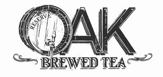 OAK RESERVE BREWED TEA logo