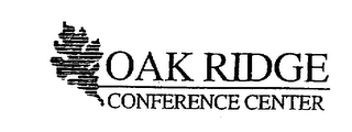 OAK RIDGE CONFERENCE CENTER logo