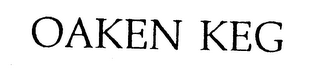 OAKEN KEG logo