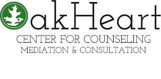 OAKHEART CENTER FOR COUNSELING MEDIATION & CONSULTATION logo