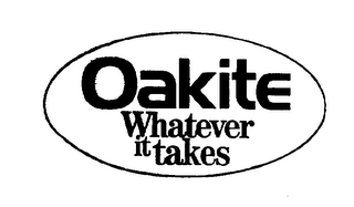 OAKITE WHATEVER IT TAKES logo