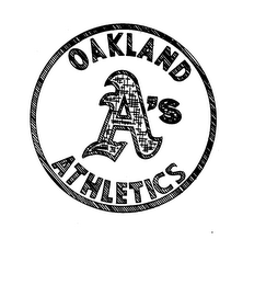 OAKLAND A'S ATHLETICS logo