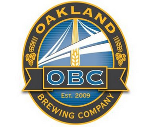 OAKLAND BREWING COMPANY, OBC, EST. 2009 logo