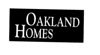 OAKLAND HOMES logo