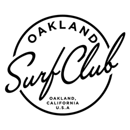 OAKLAND SURF CLUB OAKLAND, CALIFORNIA U.S.A logo