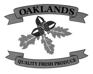 OAKLANDS QUALITY FRESH PRODUCE logo