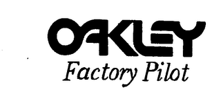 OAKLEY FACTORY PILOT logo