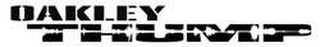 OAKLEY THUMP logo