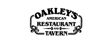 OAKLEYS AMERICAN RESTAURANT AND TAVERN logo