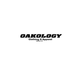 OAKOLOGY CLOTHING & APPAREL OAKLAND, CA logo