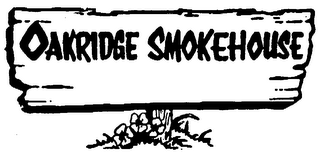 OAKRIDGE SMOKEHOUSE logo