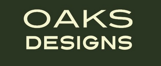 OAKS DESIGNS logo