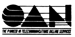 OAN THE PIONEER IN TELECOMMUNICATIONS BILLING SERVICES logo